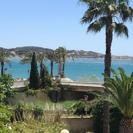 Bandol Roc Beach Vue Mer Grand T3 Face A La Plage Avec Parking Exterior photo
